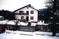 Das Haus von vorn.